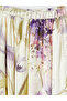 Nevavm Floral Pleated Skirt with Elastic Waist and Difference in Hem - 2