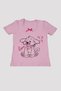 Girl's Printed Sleeve Set 2528 White 4 - 3