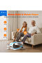 Under Desk اوبتيكال رياضي Elliptical Machine دراجة تمارين رياضية for Home Gym اوبتكال, الغزال الطائر Leg Exerciser سيكل رياضي With 12 Adjustable Speed Portable Seated جهاز رياضي - 4