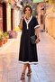 Black Color Fiyona Dress - 2