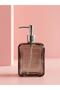 R'Eyla Blanc Glass Liquid Soap Dispenser 500 ml with Chrome Pump - 3