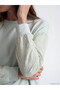Green Soft Touch Oversize Women's Sweatshirt Tunic - 3