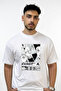 Jujutsu Kaisen_1 Design Printed Oversize White T-Shirt