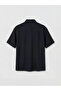 Black Regular Fit Dobby Men's Shirt - 6