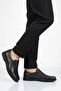 Black Genuine Leather Men's Casual Shoes 326 m - 3