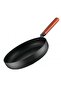 Non-Stick Cast Iron Cookware and Frying Pan Set 5-Piece with Stock Pot, Wok, Frying Pan - 4
