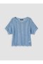 Vizyon New Season Boat Neck Openwork Women's Knitwear Sweater - 5
