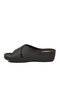 Black Heel Gel Supported Women's Slippers 09-063 Z - 4