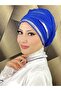 Thick Striped Beaded Embroidered Evening Dress Shawl - 3