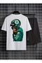 Fernando Alonso Printed 100% Cotton Crewneck Children's T-Shirt-Shorts F1 Dual Set