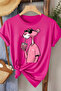 Pink Panther Printed Women's T-Shirt