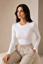 Women's Crew Neck Long Sleeve Cotton Basic Undershirt - 95% Cotton & Flexible for Daily Use - 2