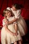 Girl's Balloon Sleeve, Tulle, Lace Detailed Dress for Special Occasion, Birthday - 2