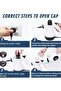 Steam Cleaner, 1000W Pressurized Steamer for Cleaning, Multi-Purpose Steamer for Home, Handheld Steam Cleaner - 3
