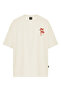 Surf Club Printed Oversize Short Sleeve T-Shirt