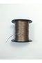0.6 mm 100 Meters Polyester Cord Metallic Brown Color Polyester Rosary Cord - 6