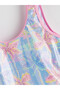 Özmarka New Season Printed Girls' Swimwear - 2