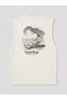 Vizyon New Season Crew Neck Printed Men's Sleeveless T-Shirt - 2