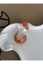 Colorfast Vip Model Enamel Half Hoop Earrings |   Women's Bijouterie Summer Earrings