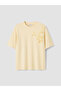 Nevavm Soft Touch Women's T-Shirt with Floral Appliqué - 5