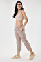 Women's Elastic Waist Carrot/Shalwar Style Lycra Modal Pants - 2