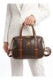 Women's Multi-Section Adjustable Long Strap Medium Size Hand and Shoulder Bag (Size 29X20 cm) - 2