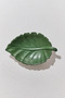 طبق زخرفي من السيراميك Leaf 1، مقاس M، للعرض، تصميم أنيق
