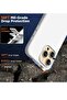 Compatible with iPhone 15 Pro Max Liquid Silicone Case, Full Body Shockproof Cover - White - 6