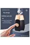ELTERAZONE Well-designed aroma diffuser, electronic incense burner, portable smart aroma diffuser, car mini aroma diffuser, safe and intimate (black) - 2