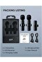 2 PCS Professional Wireless Lavalier Microphone for iPhone iPad only - 3