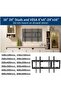 TV Wall Mount Bracket for 32-86 Inch LED Plasma Flat Curved Screen TVs, VESA 600x400mm - 5