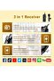 Wireless Microphone,3-in-1 Plug-Play Lapel Microphone for iPhone iPad Android Camera for Recording,YouTube,TikTok, Facebook Live Stream,Noise Reduction Auto-Sync (NO APP or Bluetooth Needed) - 2
