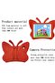 iPad case for Kids, 3D Cartoon Butterfly Non-Toxic EVA Light Weight Kid Proof Shockproof case - 3