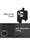 3-in-1 Silicone Case for iPhone 14 Pro Max 6.7-inch with Screen & Camera Protectors (Black) - 5