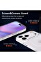 Magnetic Case for iPhone 17 Pro Max - Clear Shockproof Anti-Yellowing TPU Cover + 2 HD Screen Protectors - 5