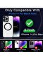 Compatible with iPhone 14 Pro Max Case Magnetic with Full Camera Lens Protective,Electroplated Silicone Clear Shockproof Protective Case Cover 6.7 Inch - 4
