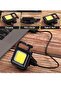 12 Pieces COB Mini Flashlight Bright Rechargeable Keychain Flashlights LED Pocket Flashlight - 4