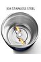 Electric Dried Spice and Coffee Grinder, Chopper Crusher for Home, Detachable Cup, Stainless Steel - 3