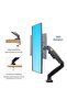 Monitor Desk Mount Stand Full Motion Swivel Arm Gas Spring for 17in-30in Computer From 4.4lbs to 14.3lbs Black - 4