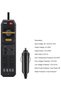 200W Power Inverter, DC 12V to AC 220V Car Power Inverter with 4 USB Ports Multi-Protection Car Charger Adapter - 4