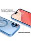 iPhone 16 Plus Magnetic Case with Camera Lens Protector - MagSafe Compatible, Soft TPU, Shockproof - 3