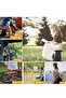 Upgraded-Portable Collapsible Folding Stool, Retractable Telescoping Foldable Camping Stool for Adults for Outdoor Fishing Hiking Gardening Travel BBQ - 7
