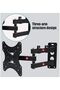 TV Mount TV Wall Mount for Most 14-55 Inch TVs with Swivel Extend - Wall Mount TV Bracket 400x400 Fits LCD Screen TVs up to 30kg WULE01 - 4