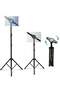 IPad and Mobile Phone Tripod Stand, Height Adjustable 20-60 Inch, 360 Degree Rotating Tablet Holder