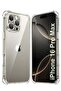 Case Cover for iPhone 16 Pro Max - Ultra Clear Flexible Shockproof Silicone Back Case