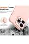 Camera Protection Case for iPhone 14 Pro Max 6.7" [Military Grade Shockproof], 1 Phone Case + 2 Tempered Glass Screen Protector, 3 in 1 Protective Back Slim Cover-Pink - 2