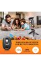 Vlogging"Like Me" LED Video Light + Microphone + Mobile Phone Holder + Hand Grip/Mini Tripod - 3