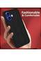 Black Magnetic Car Mount Case for iPhone 16 – Premium Silicone Kickstand with Hand Strap - 4