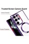 Magnetic Clear Case for Galaxy S23 Ultra, Compatible with MagSafe, Love Heart Design - 4