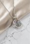 Accessories Silver Color Colorful Butterfly Model Zircon Stone Women's Necklace 45 cm - 2